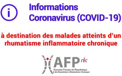 Informations sur le Coronavirus (COVID-19)